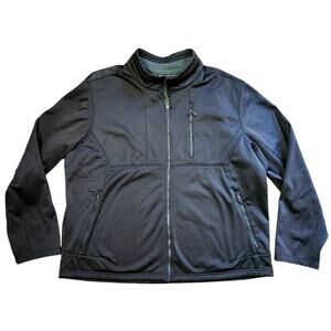 Swiss Tech softshell jacket men's black size XXL